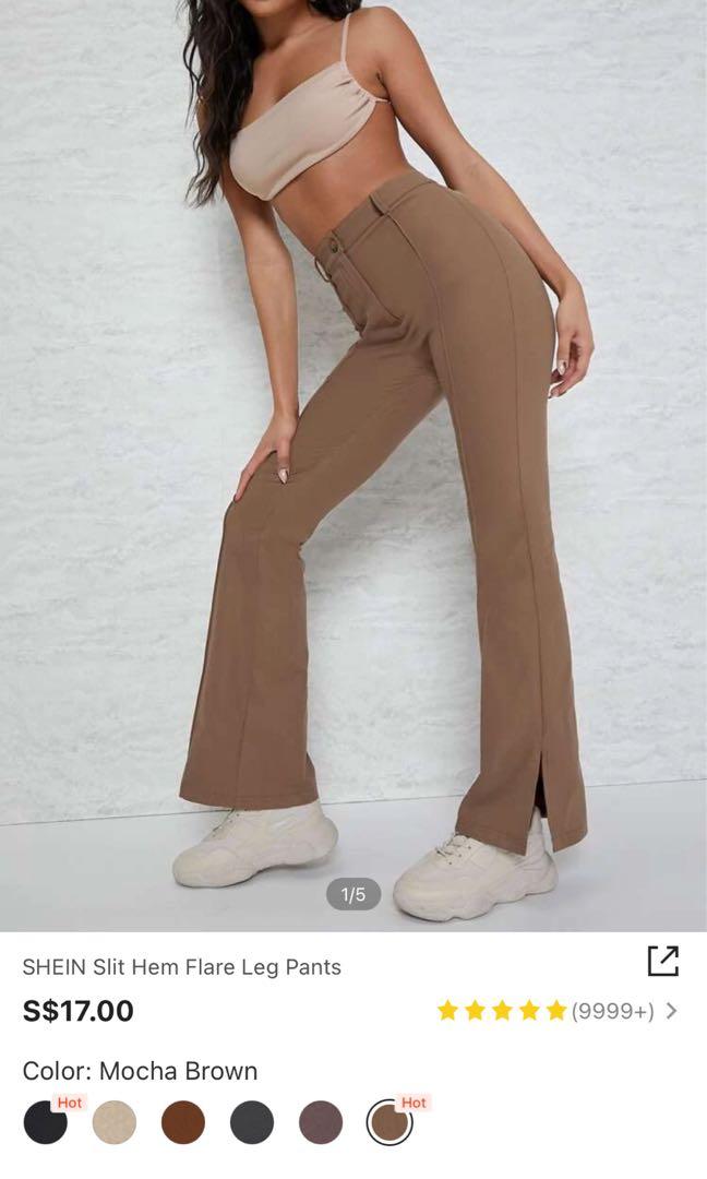 SHEIN (XS) Gorpcore Ruched Wide Leg Pants, Women's Fashion, Bottoms, Other  Bottoms on Carousell