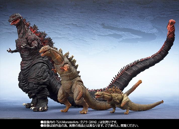 SHM S.H.MonsterArts Godzilla (2016) + 魂限定Godzilla (2016) the