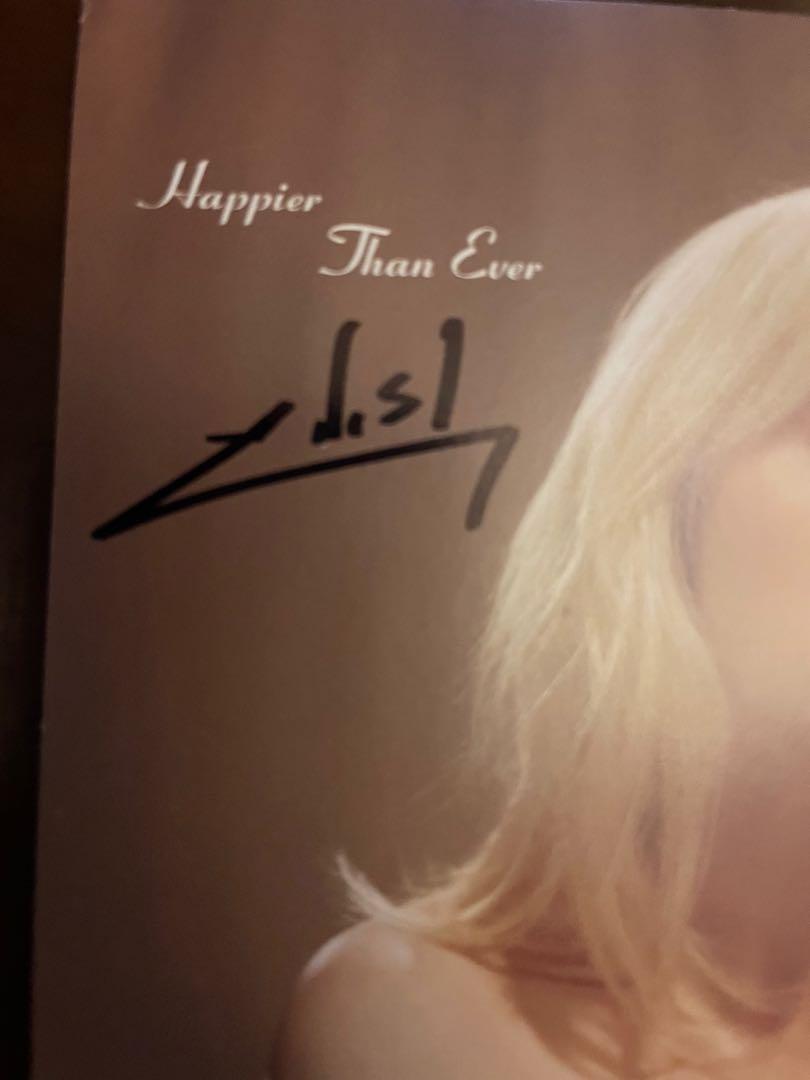 Signed Happier Than Ever by Billie Eilish (Category: Vinyls) located in Manila. Submitted by stefandraboutique (Listing ID 1134282526, Image 2). Description: This is on hand and UK exclusive. Super rare. We accept downpayments and installments. .