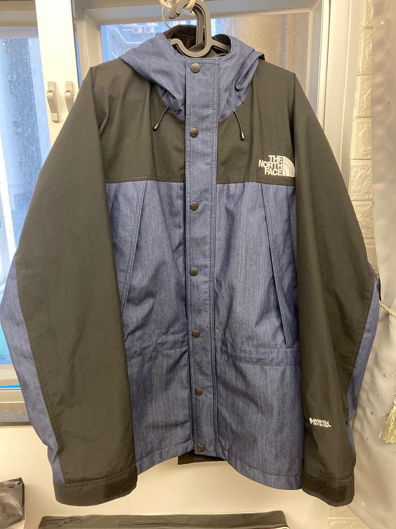 (Size XL) 日版The north face mountain light denim jacket NP12032 