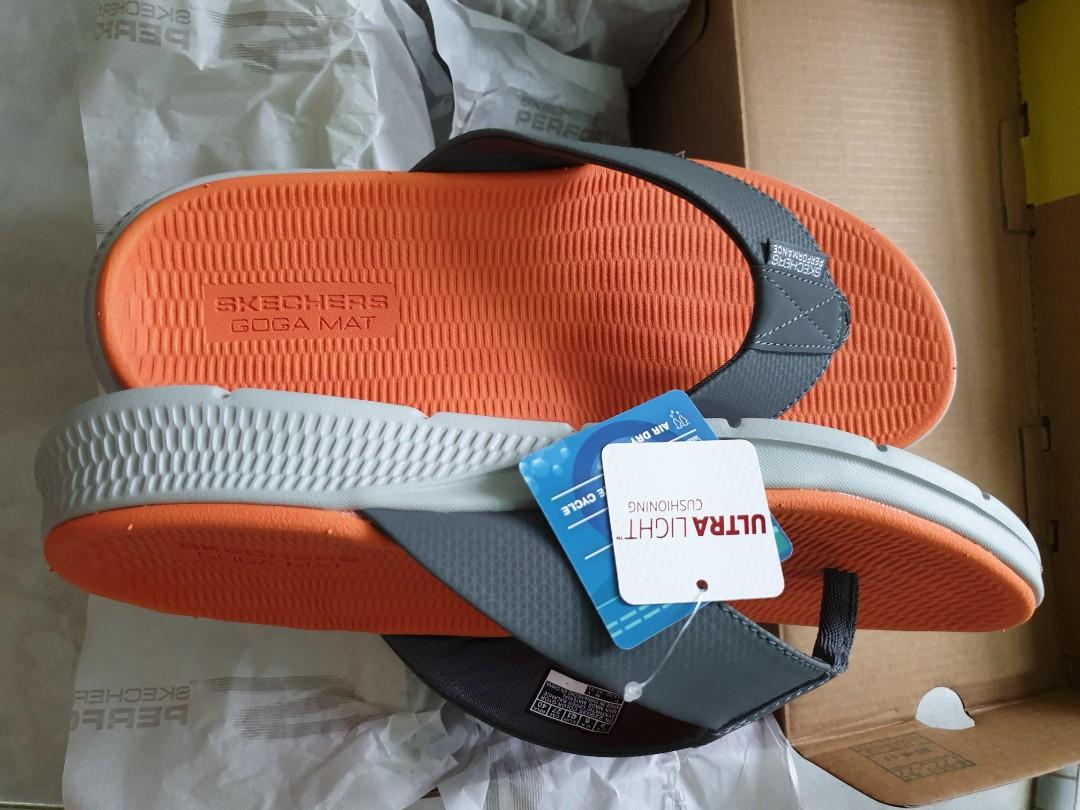 Skechers men sandals - 229035/GYOR, Men's Fashion, Footwear, Flipflops ...
