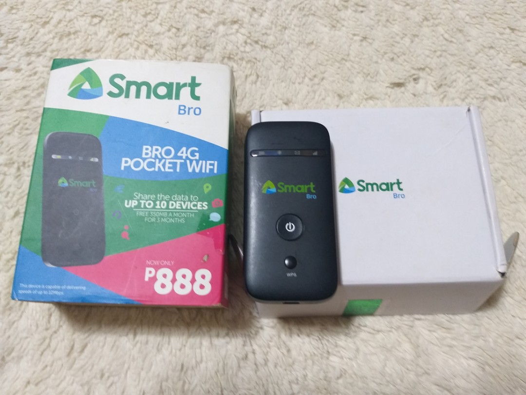 SMART BRO 4G POCKET WIFI, Computers & Tech, Parts & Accessories ...