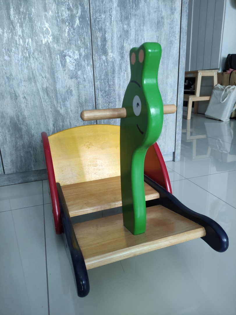 Snail rocker wooden and hardy, Babies & Kids, Baby Nursery & Kids Furniture, Other Kids