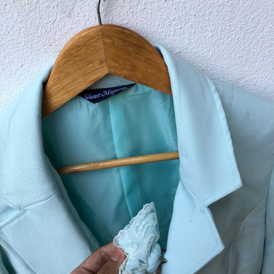 Tiffany blue blazer new arrivals