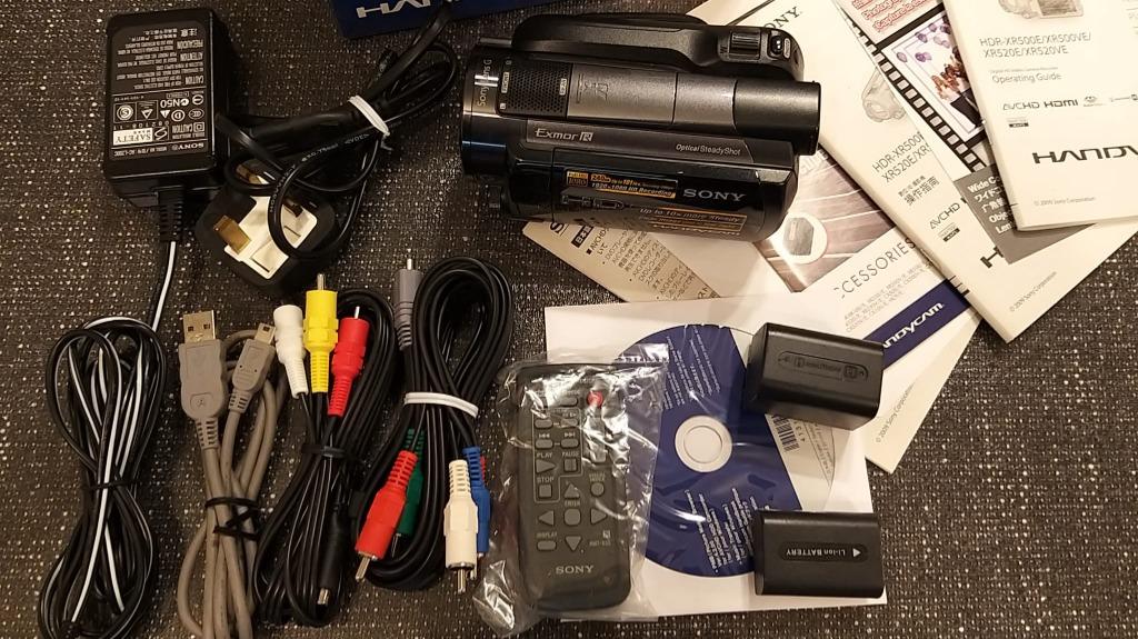 Sony Handycam HDRXR520E error code E6110, 攝影器材, 攝錄機 Carousell