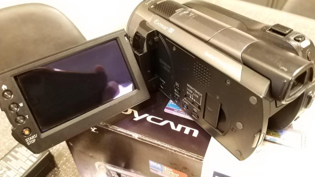 Sony Handycam HDRXR520E error code E6110, 攝影器材, 攝錄機 Carousell