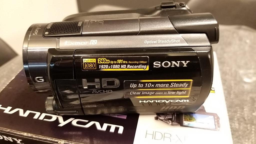 Sony Handycam HDRXR520E error code E6110, 攝影器材, 攝錄機 Carousell