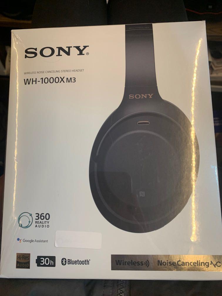 全新未用過Sony WH-1000X m3 , 音響器材 