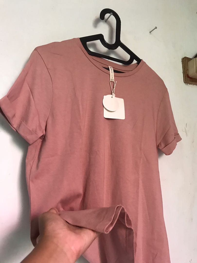 Stradivarius Tshirt basic, Fesyen 