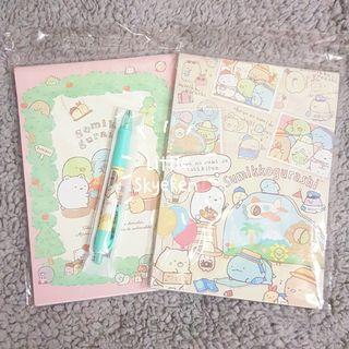 Sumikko Gurashi Stationery Paper and Mechnical Pencil 0.5 Journaling and Letter Making