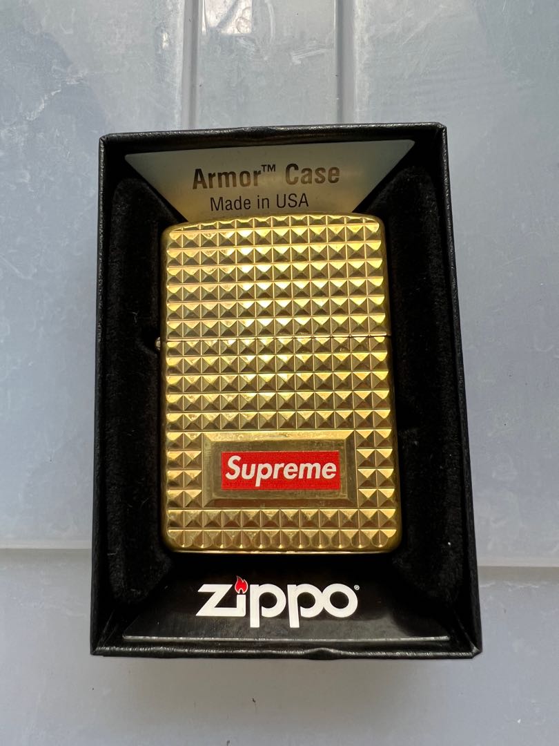 SUPREME ZIPPO GOLD LIGHTER, Everything 