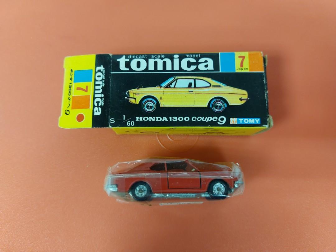 Tomica日制黑盒7號(HONDA 1300 COUPE 9本田跑車), 興趣及遊戲, 玩具