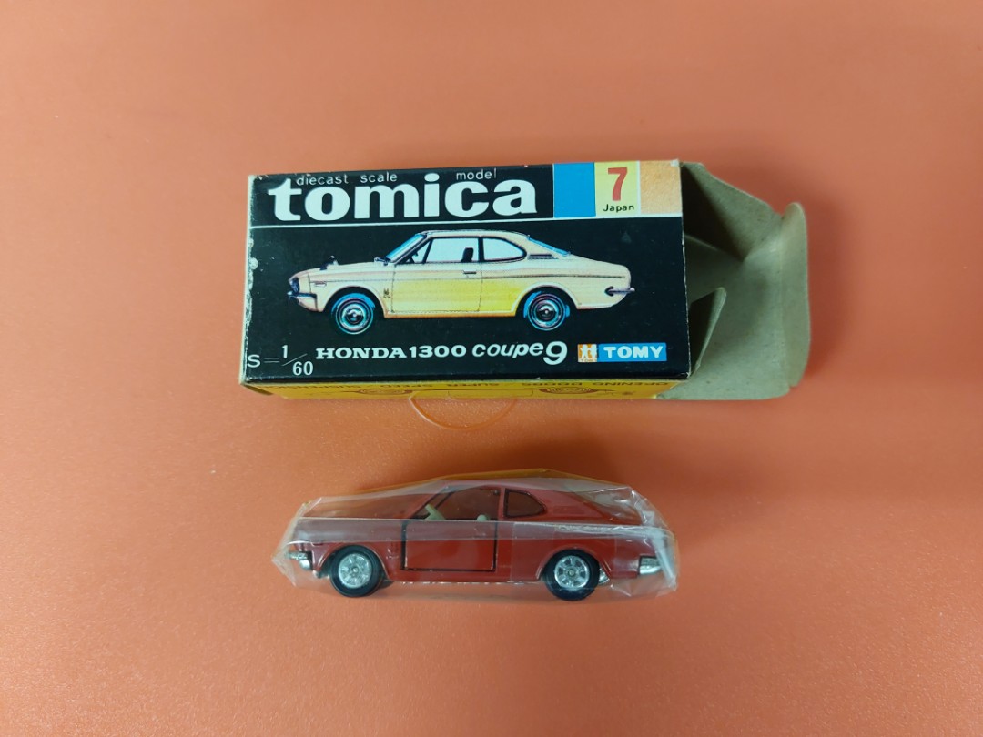 Tomica日制黑盒7號(HONDA 1300 COUPE 9本田跑車), 興趣及遊戲, 玩具 