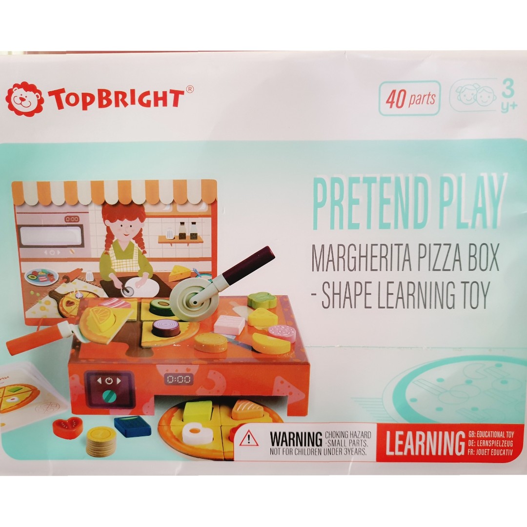 Topbright Pizza Learning Toy, Hobbies & Toys, Toys & Games on Carousell