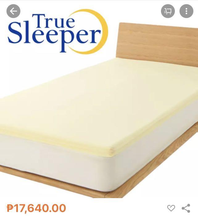 True Sleeper Double Mattress Topper, Furniture & Home Living