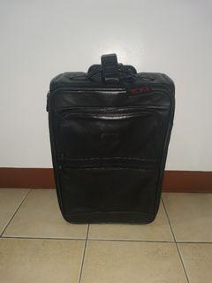 tumi wheel a way carry on with suiter luggage Nappa leather
