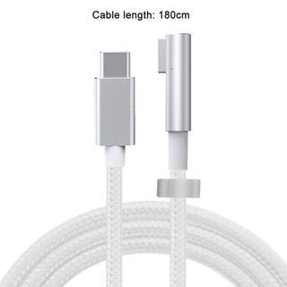 Type-C/USB C to Magsafe 1 Cable 85W PD 1.8Meters Fast Charging Cord L- Tip Charger