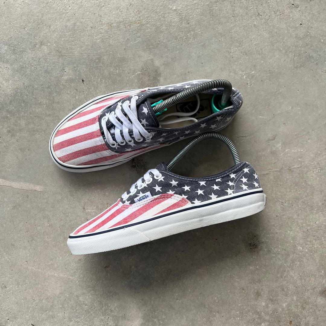 vans flag shoes