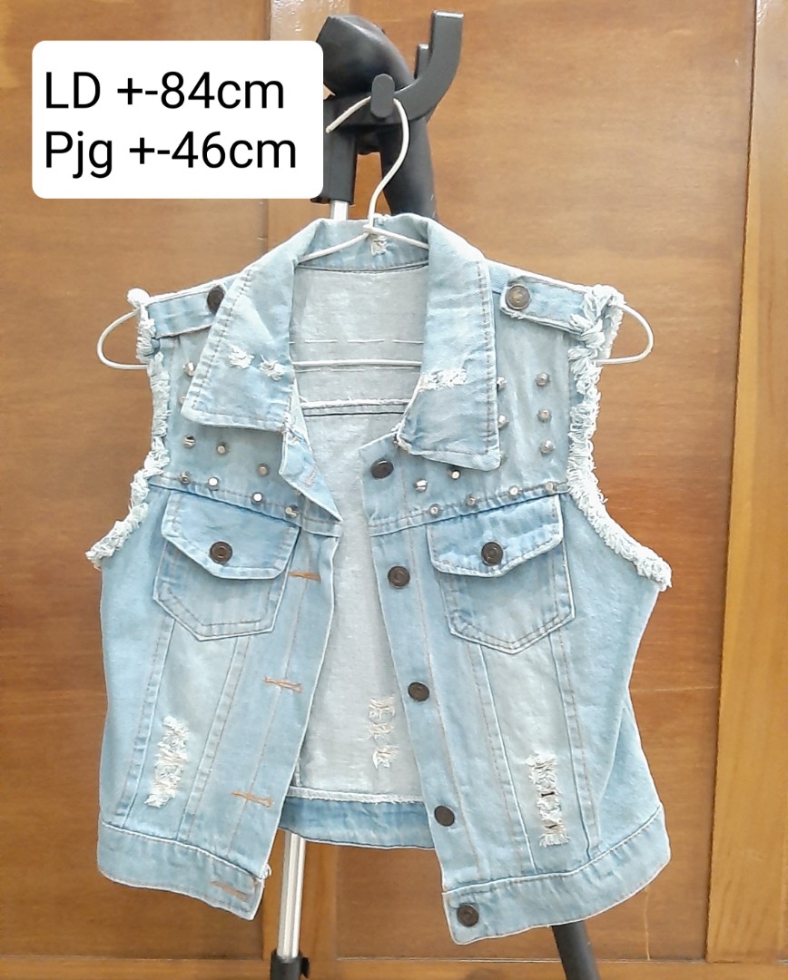 Vest shop jeans wanita