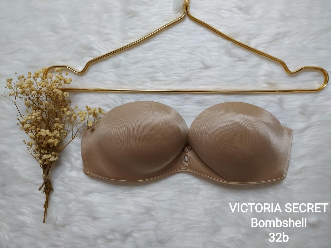 Victoria Secret bombshell strapless bra, Women's Fashion