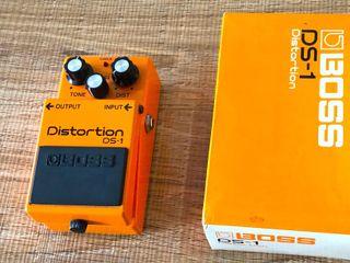 🌄 元祖 pedal🌄 初代 Boss DS-1 Japan Vintage Distortion 日本版。 90年代 古董 結他 效果器。破音/傳說 之經典 效果器。 FUJIGEN 富士弦 Roland ESP 民歌 Deca joins 電子琴 keyboard 鼓 bass 日本 懷舊 LesPaul 結他 guitar Keipro 民謠 Epiphone Squier ltd PRS 拾音器 相機 廣角鏡ESP PRS Fender 。🔊🌄🌟🧚🏻
