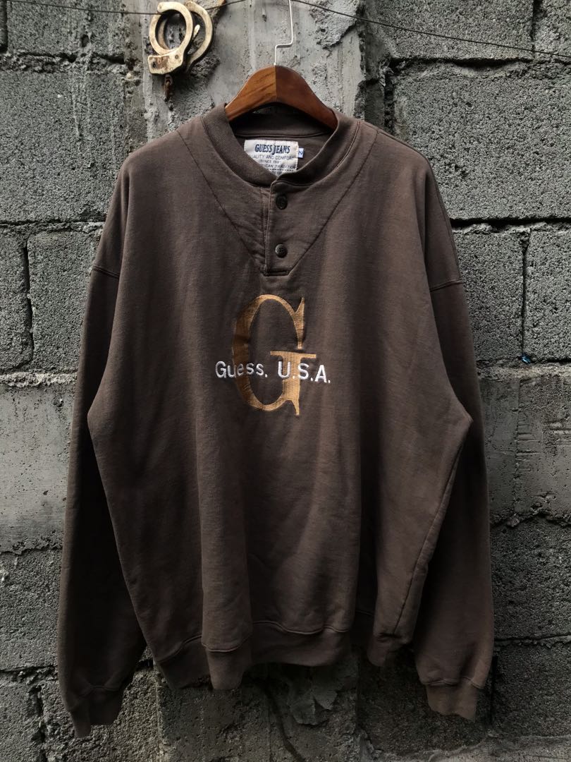 guess sweater vintage