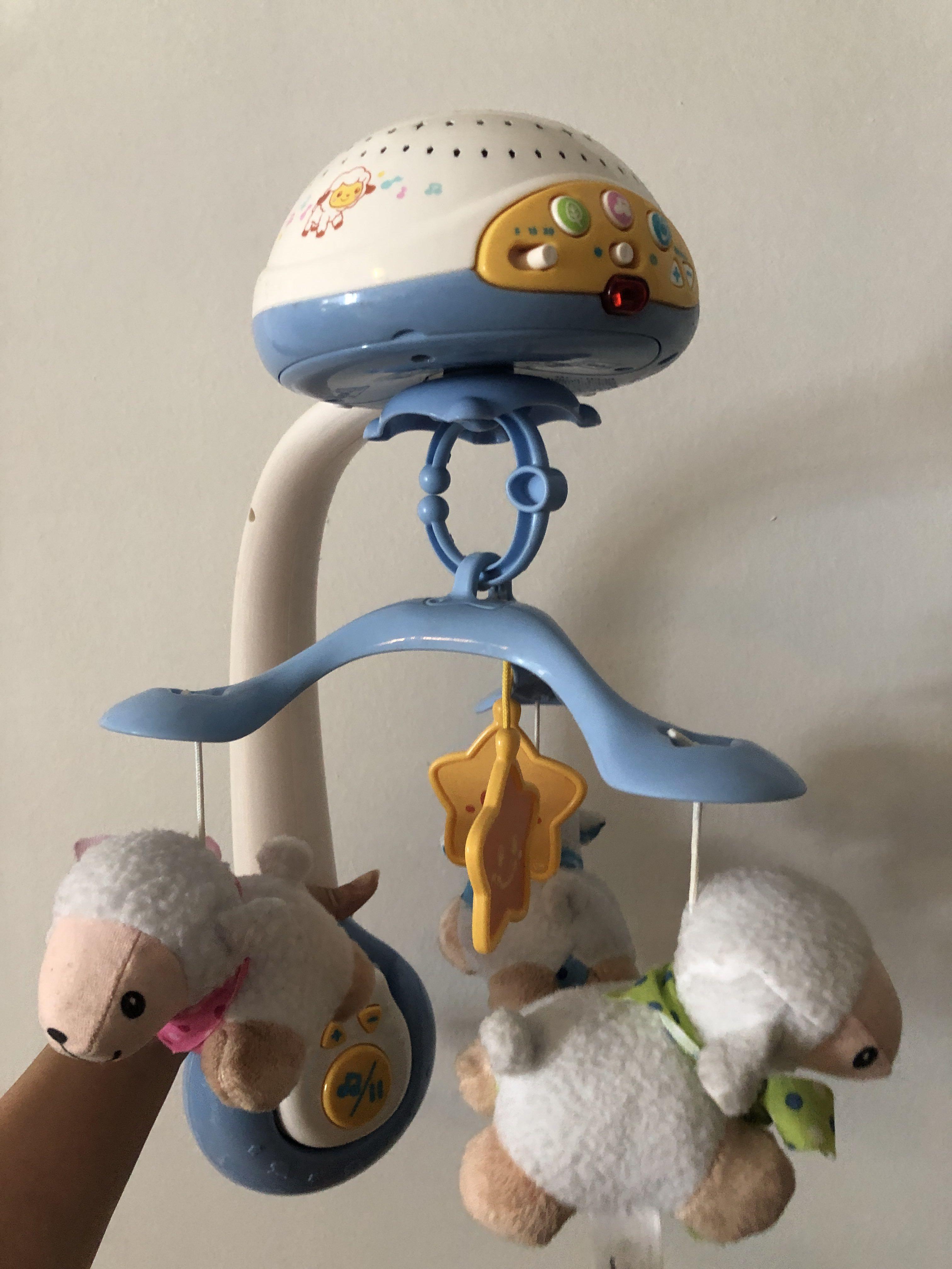 Vtech Lullaby Lamb Mobile, Babies & Kids, Baby Nursery & Kids Furniture