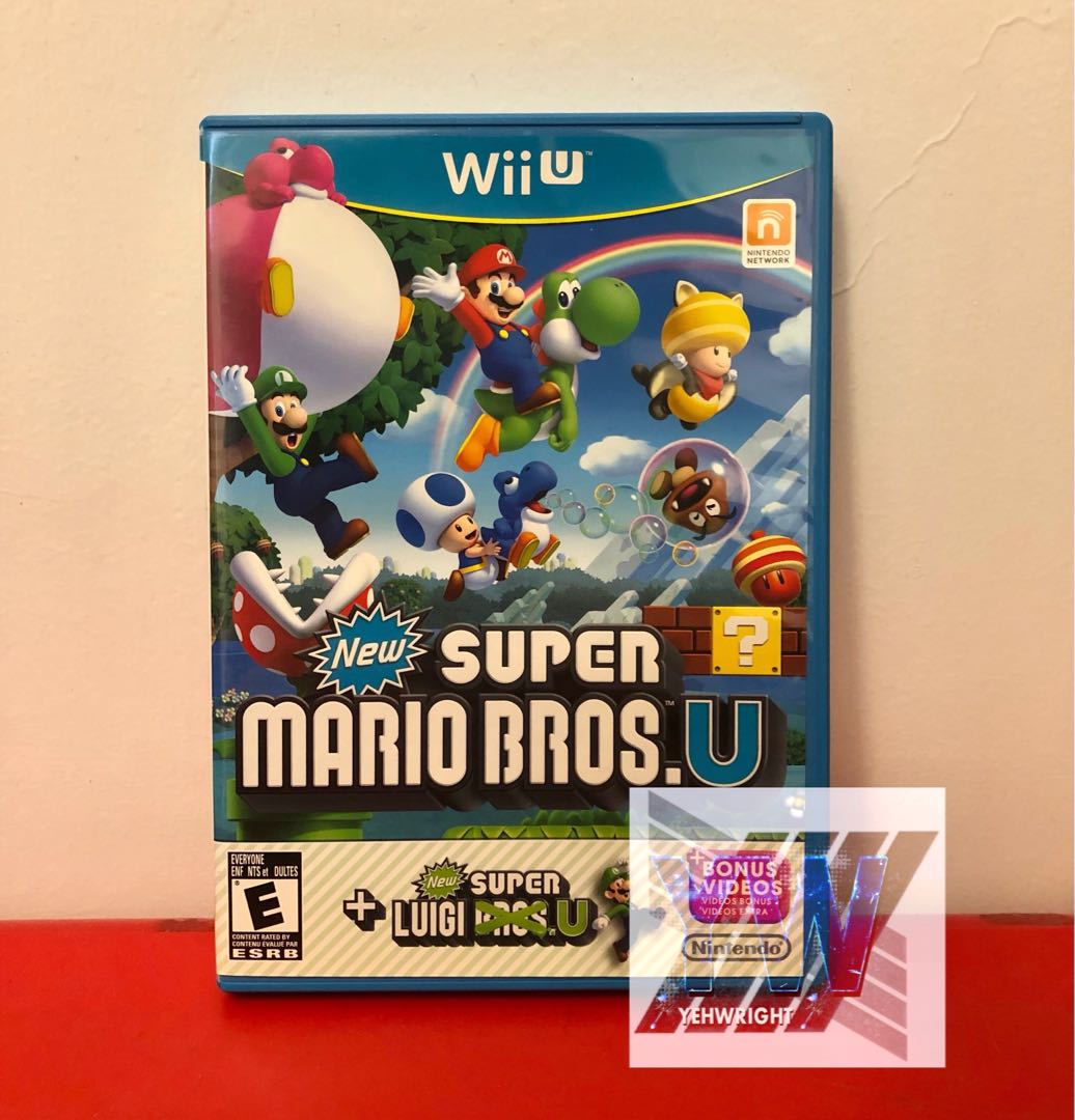 [WIIU] Super Mario Bros. U + Super Luigi U US VERSION (美版), 電子遊戲