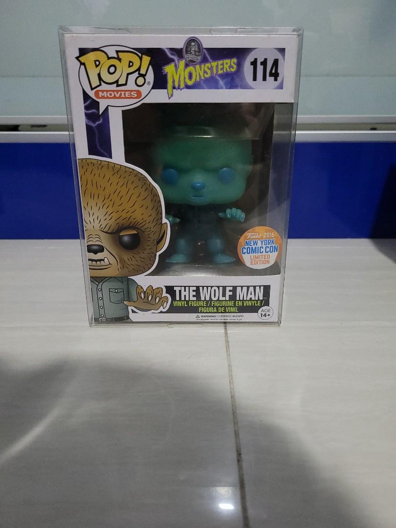 Wolf Man Glow in the dark NYCC 2016 Funko, Hobbies Toys, Toys