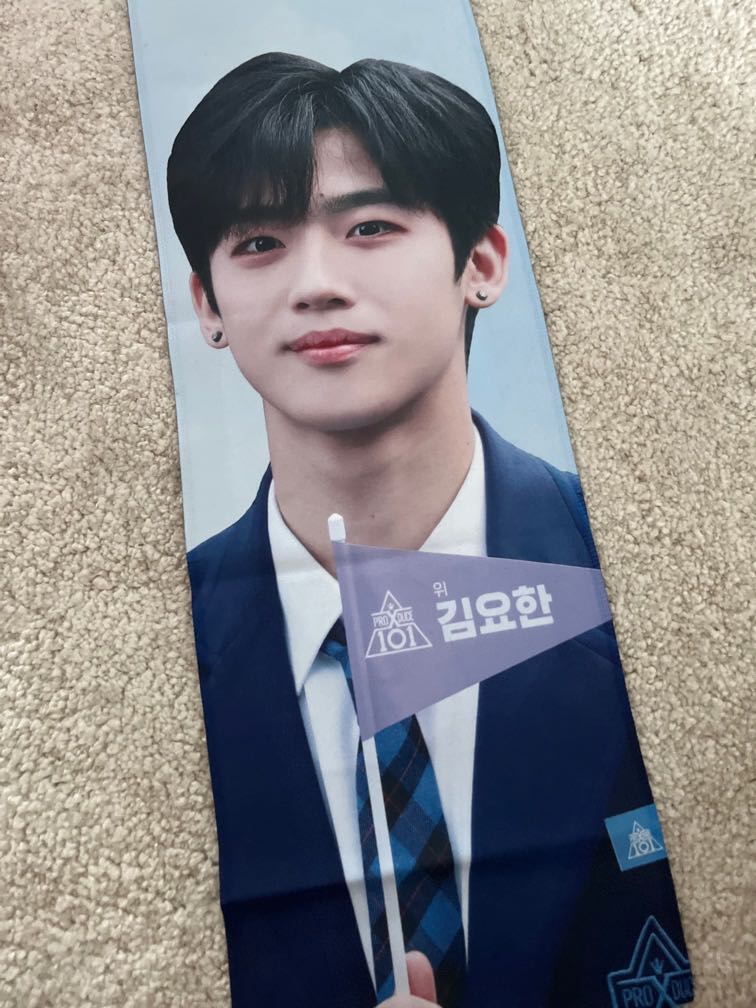 WTS used Kim Yohan slogan, Hobbies & Toys, Memorabilia & Collectibles,  K-Wave on Carousell