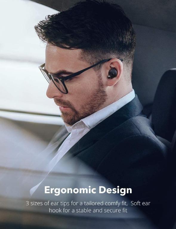 X6080 True Wireless Earbuds TaoTronics SoundLiberty 79 Smart AI Noise Reduction Technology for Clear Calls Single Twin Mode 30H Playtime USB Type