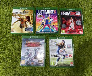 Xbox one games dm for price