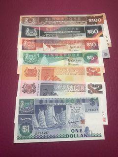 $100-$1 Ship Series Notes