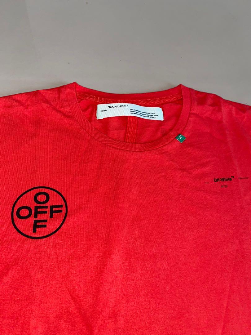 Off white outlet impressionism red