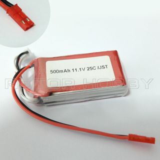 Lithium Ion Polymer Battery 3.7V - 900mAh - 2-pin JST connector