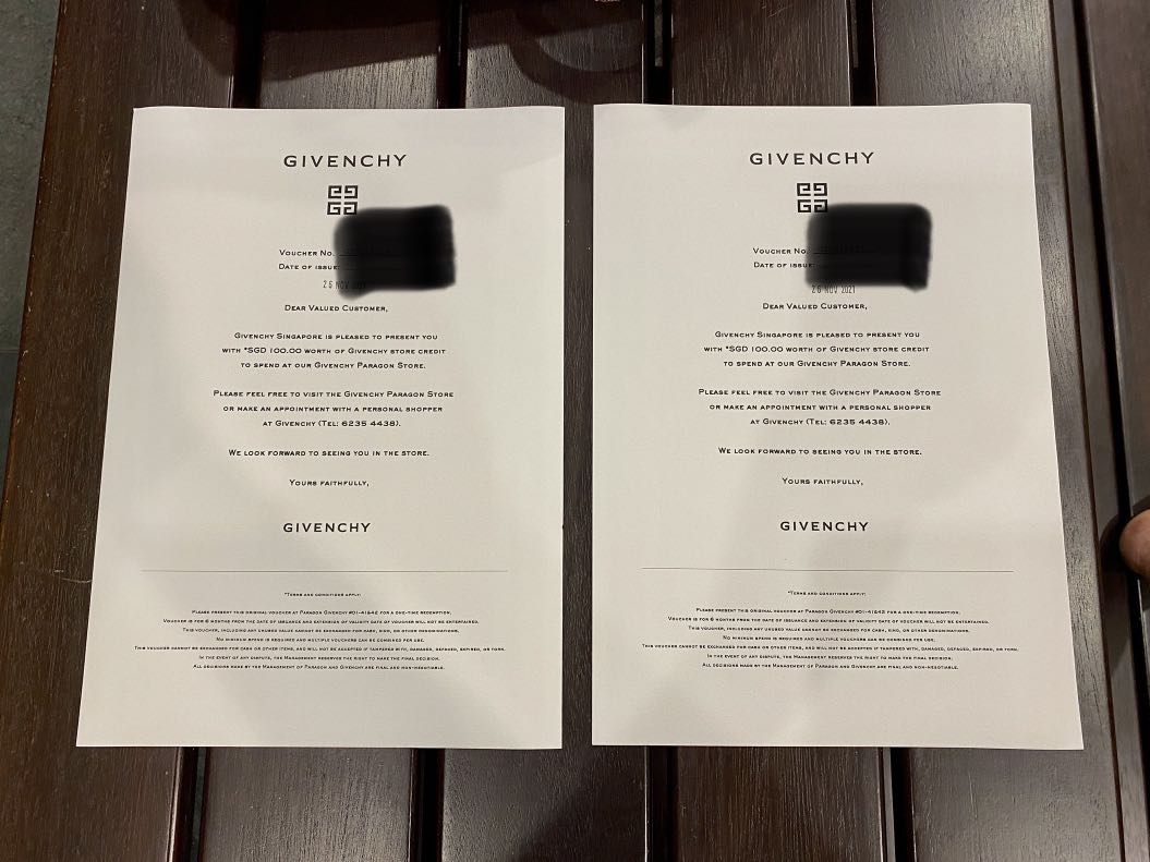 Givenchy paragon hotsell
