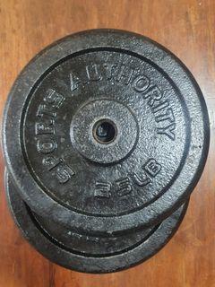 25 pound Iron Weight Plate
