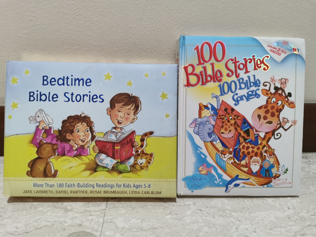 2 x Children Bible Story books, Hobbies & Toys, Books & Magazines