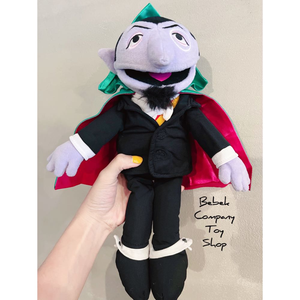 美國13吋Sesame Street 芝麻街吸血鬼伯爵the count 玩偶布偶玩具