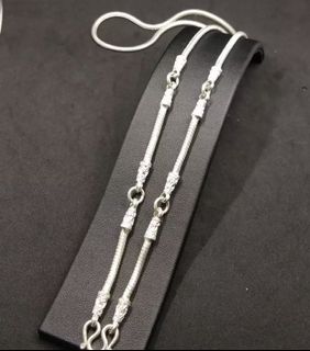 ✈️✈️✈️✈️Direct from Thailand✈️✈️✈️✈️ Buddha Pendant Chain 5 Pendants M Clasp Silver Plated 65cm Thickness 3mm/Ring Hang 5mm64205288496258110