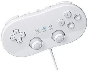 OSTENT Extension Wireless Pro Controller for Nintendo Wii U Gamepad Console  Color White