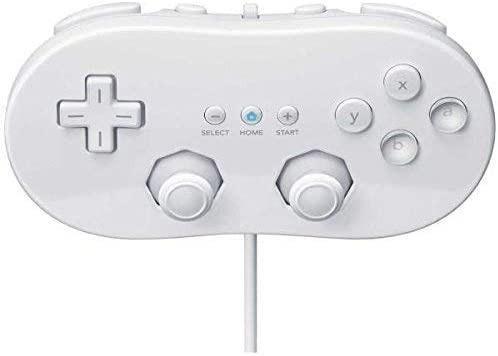 OSTENT Extension Wireless Pro Controller for Nintendo Wii U Gamepad Console  Color White