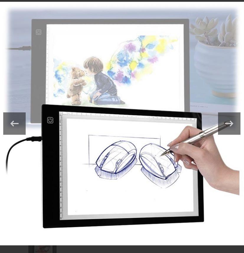 A3 Drawing LED Tracing Pad, Hobbies & Toys, Stationery & Craft, Art