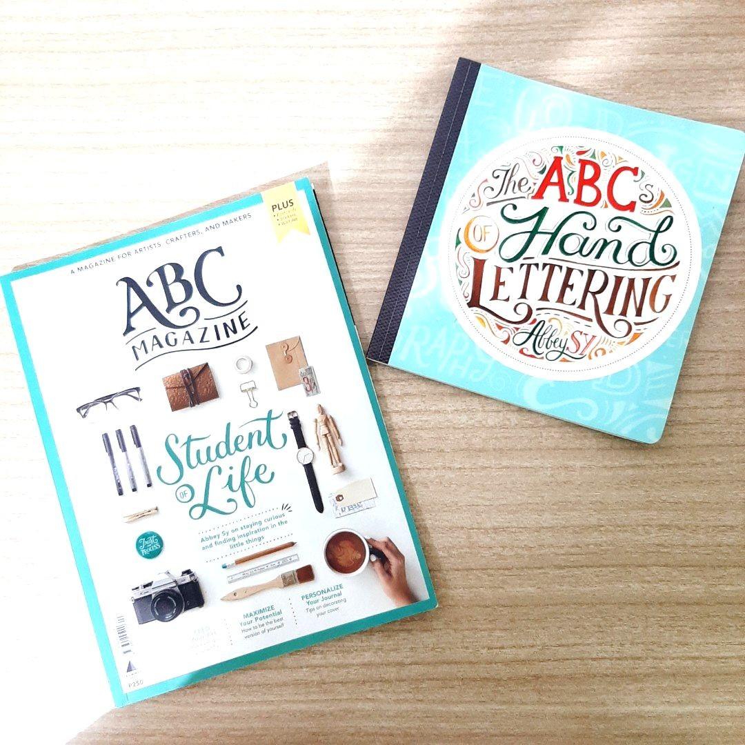 ABC Magazine & The ABC of Hand Lettering by Abbey Sy [BUNDLE], Hobbies ...