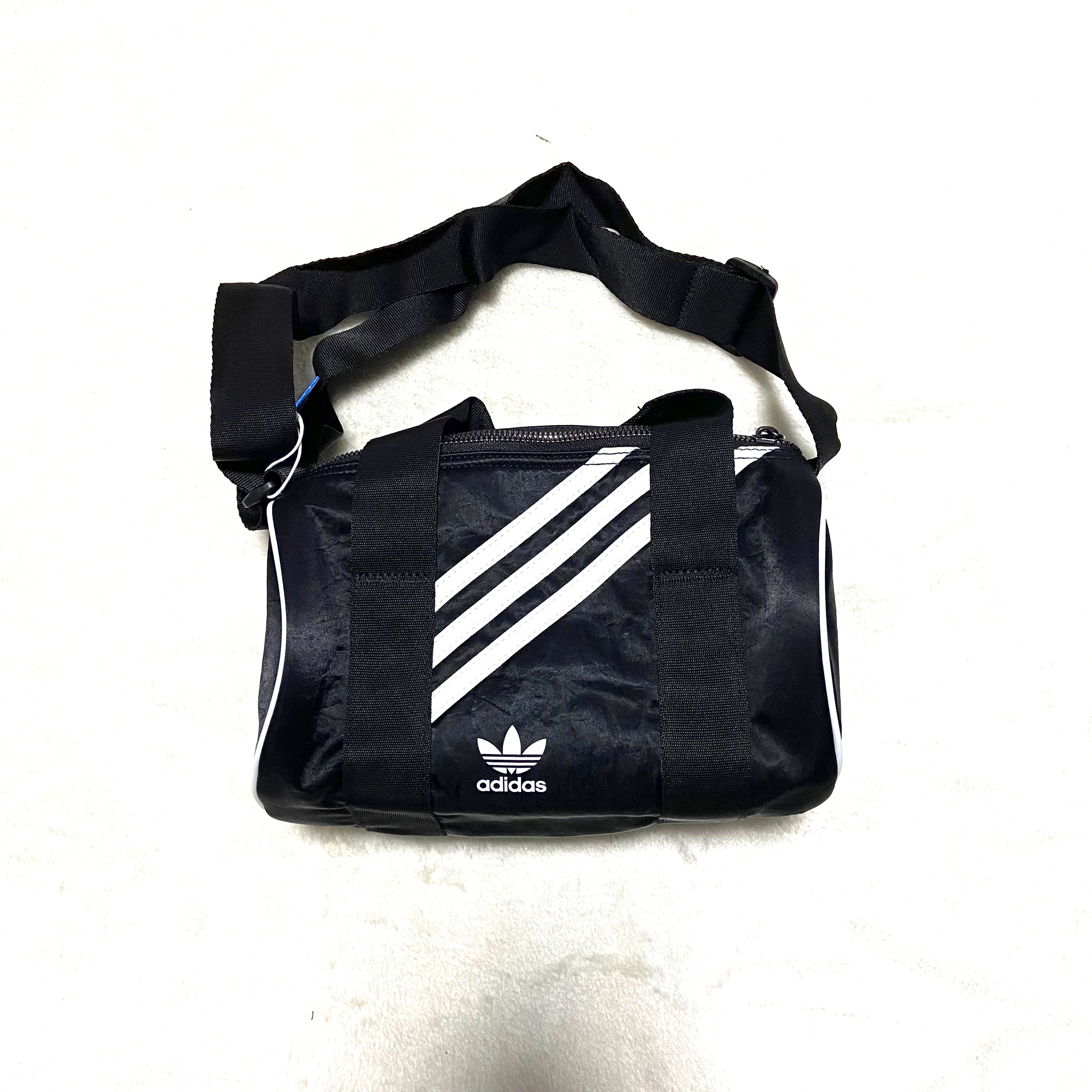 Adidas Originals Mini Duffel Bag, Men's Fashion, Bags, Sling Bags on