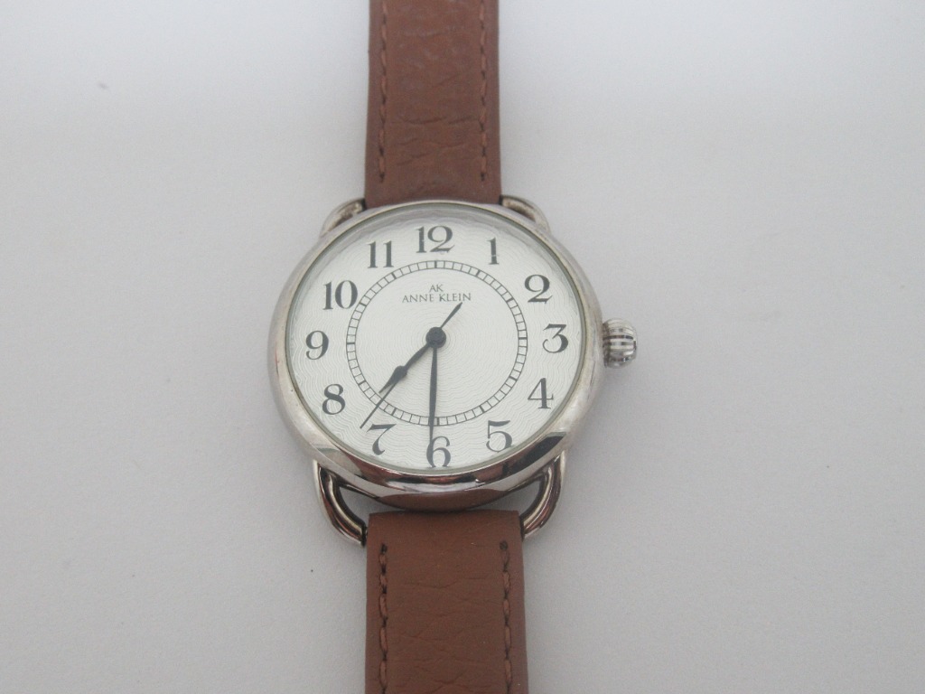 Anne Klein Y121E watch Brown Leather strap Women s Fashion