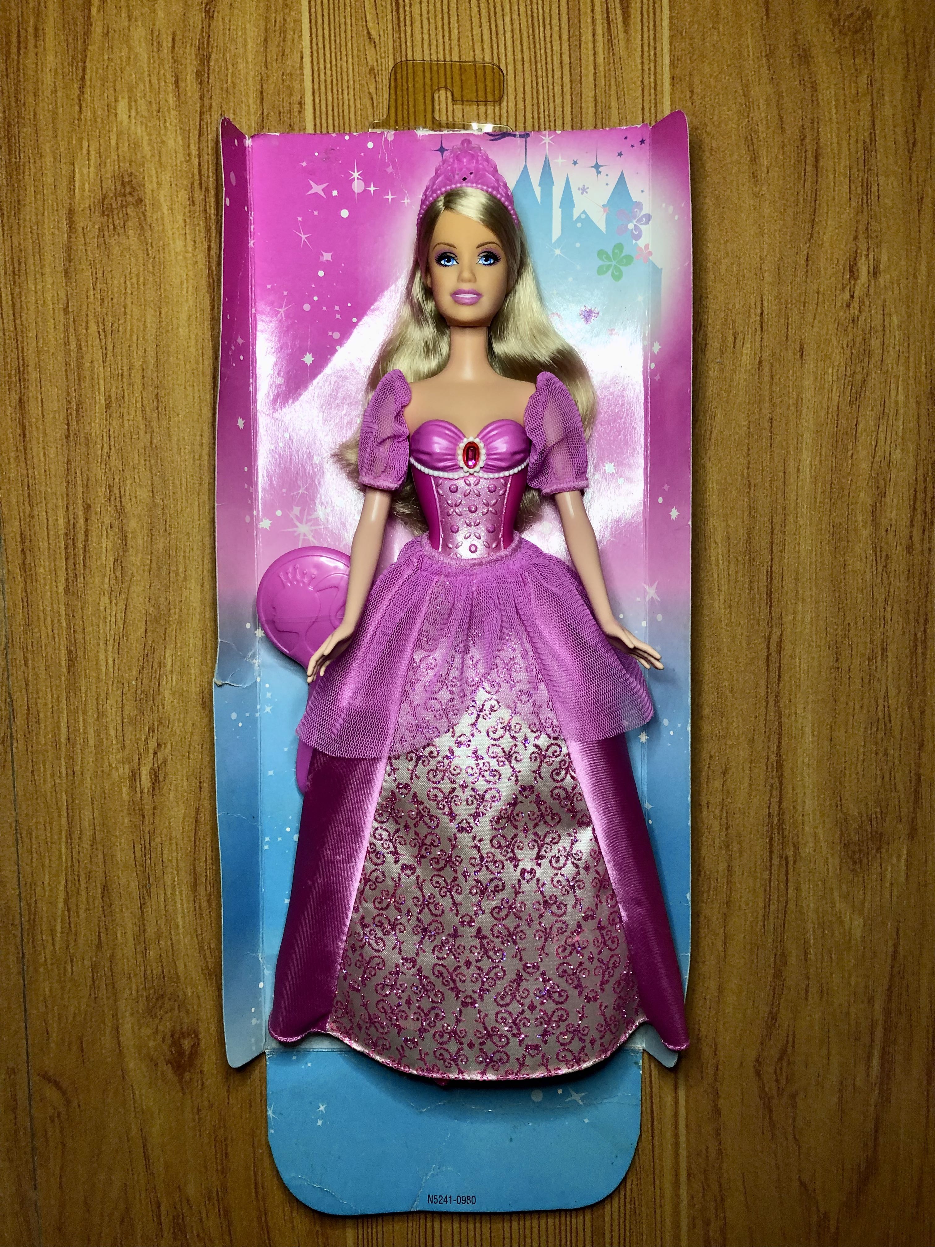 Barbie pink princess, Hobbies & Toys, Toys & Games on Carousell