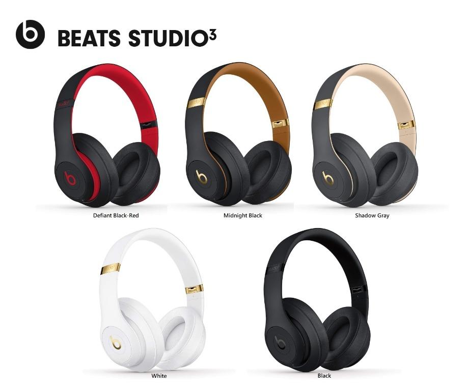 沽清Out of Stock)Beats Studio 3 Wireless Noise Canceling Over-ear