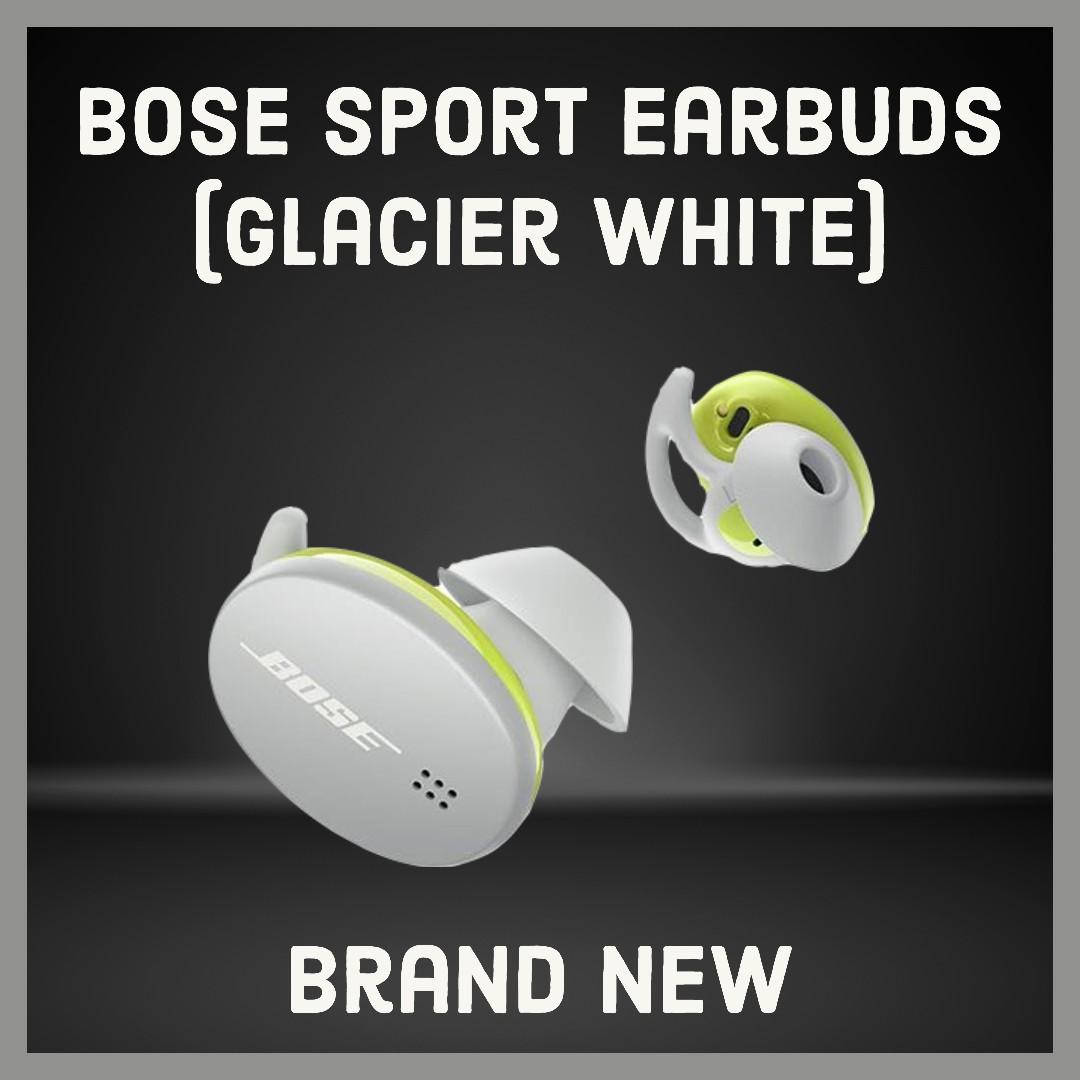 Bose Sport Earbuds (Glacier White), Audio, Earphones on Carousell