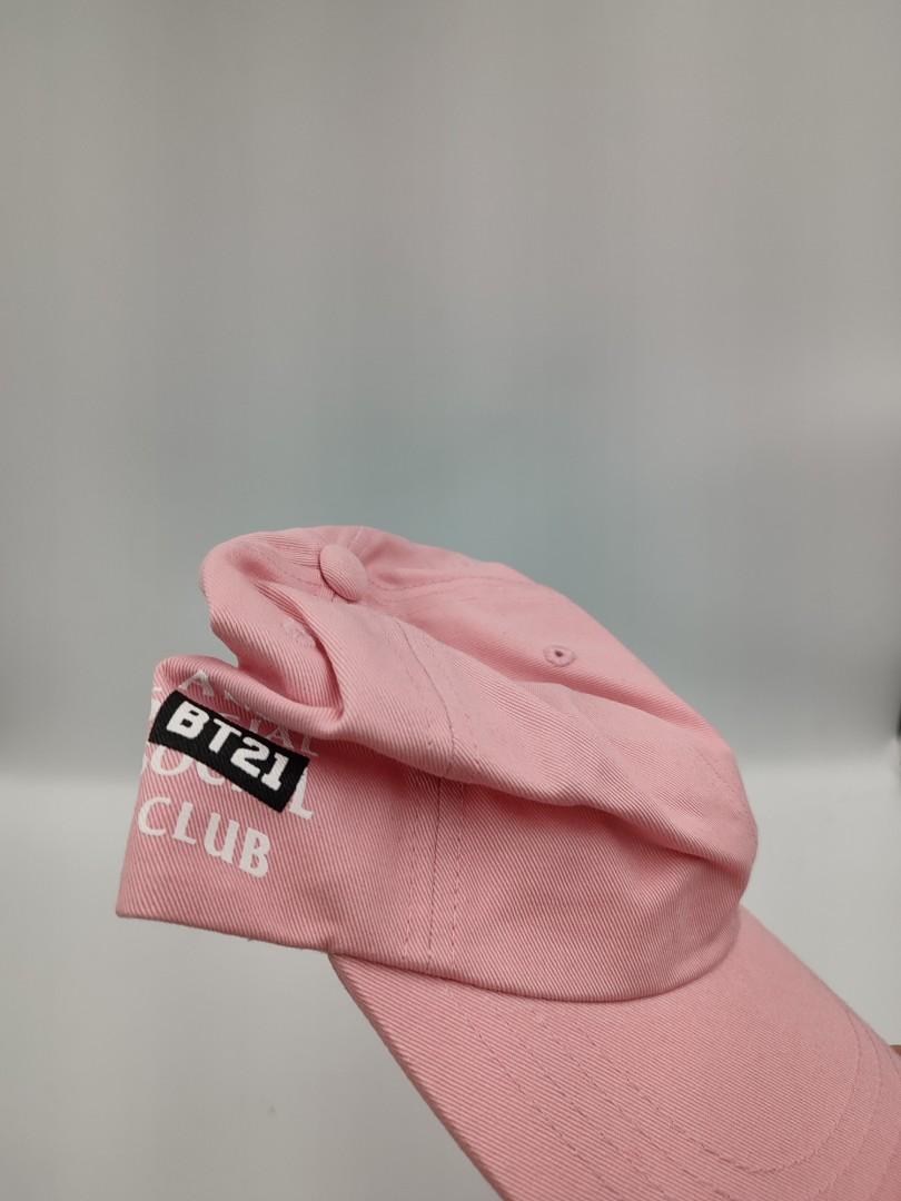 BT21 X Anti Social Social Club Cap Pink (Category: Hats & Beanies) located in Manila. Submitted by lowflips (Listing ID 1129388778, Image 1). Description: LEGIT! LEGIT! ASSC X BT21 Baseball Cap One Size, BNEW bought directly from ASSC Php 1800 (bought this at 3000) Manila Area.